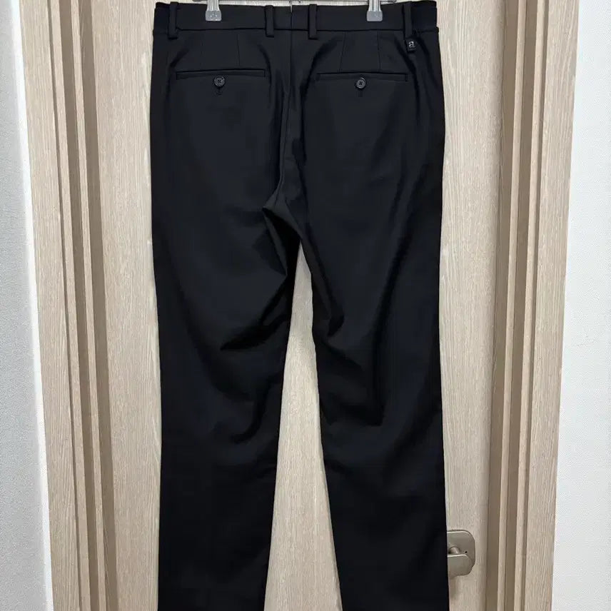 [BUNJANG] Allegri Estethia Wool Blend Side Banding Slacks Black 32 / 알레그리 Estethia 울블렌드 사이드밴딩 슬랙스82(32)/블랙