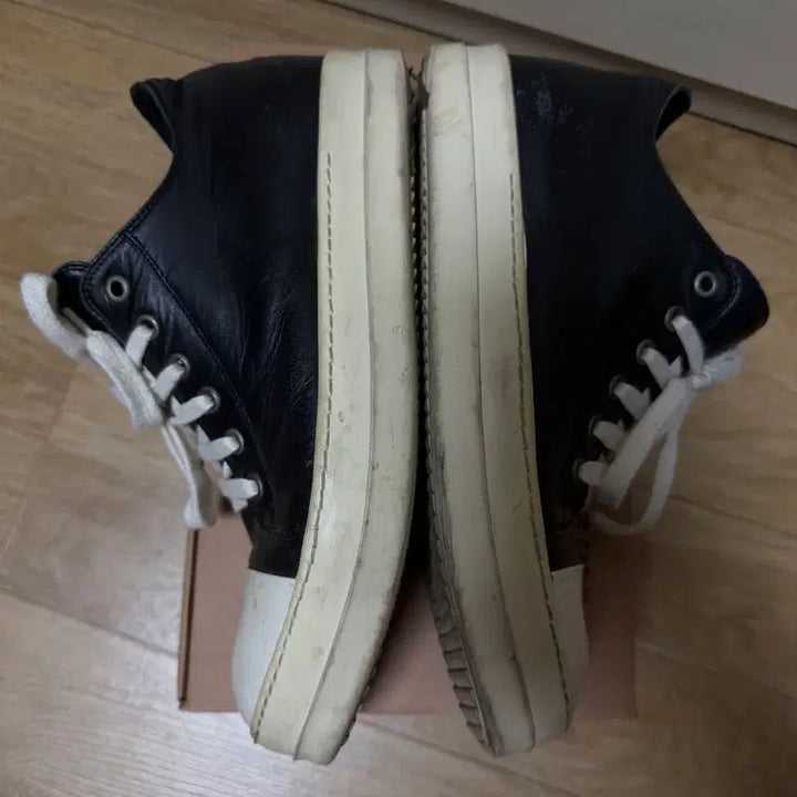 [BUNJANG] Rick Owens Converse Ramones Low Top Sneakers / 릭오웬스/ 컨버스 라몬즈 LPO 로우탑 / 41.5
