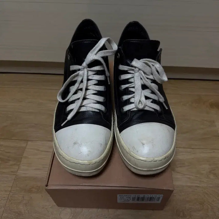 [BUNJANG] Rick Owens Converse Ramones Low Top Sneakers / 릭오웬스/ 컨버스 라몬즈 LPO 로우탑 / 41.5