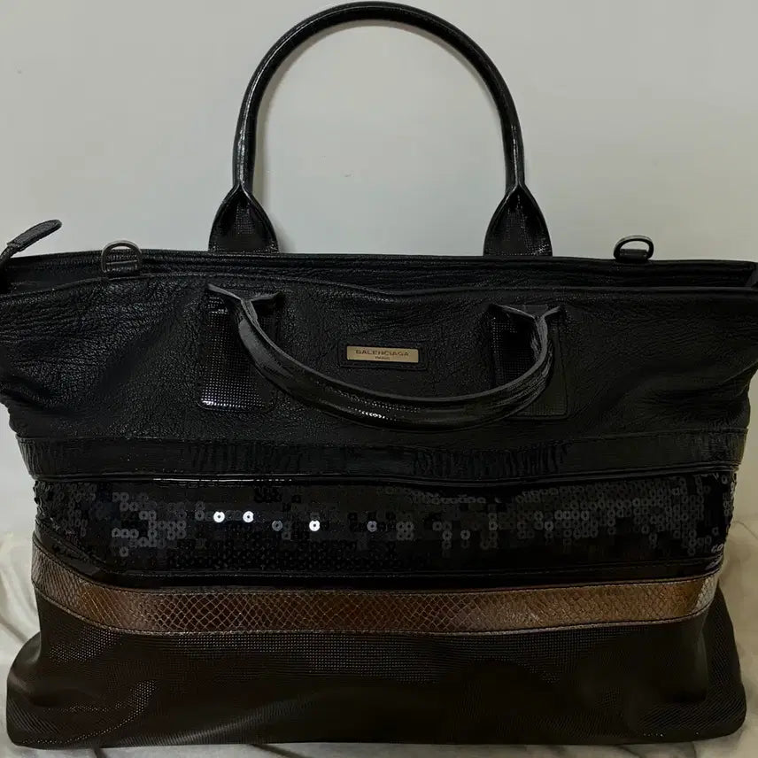 [BUNJANG] Balenciaga Sequin Tote Bag / 금강 발렌시아가 스팽글 토트백