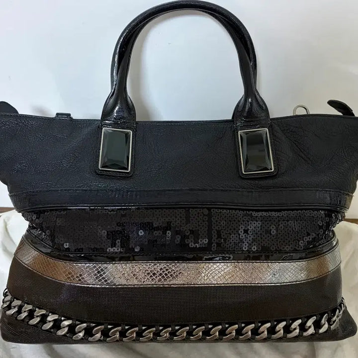 [BUNJANG] Balenciaga Sequin Tote Bag / 금강 발렌시아가 스팽글 토트백