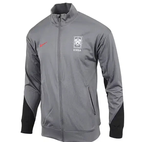 [BUNJANG] Nike South Korea National Football Team Track Jacket - Grey / 나이키 대한민국 축구 국가대표 트랙 자켓 그레이 (XL / 2XL)