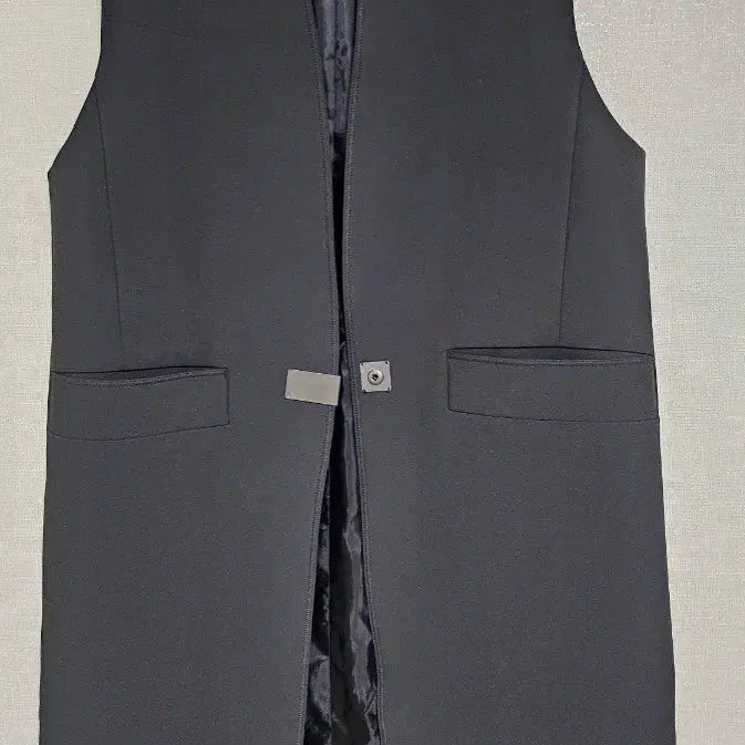 [SOLD OUT] 레노마 시스템옴므 블랙 롱 베스트 조끼 사이즈585-92-160