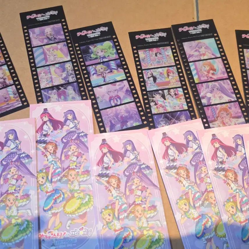 [BUNJANG] Aikatsu! Pripara Film Mark Bundle Set Vol.2 / 아이엠스타 프리파라 스타파라 아이카츠 특전 필름마크 일괄 vol.2
