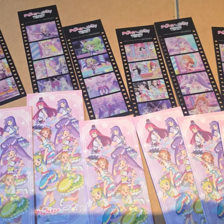 [BUNJANG] Aikatsu! Pripara Film Mark Bundle Set Vol.2 / 아이엠스타 프리파라 스타파라 아이카츠 특전 필름마크 일괄 vol.2