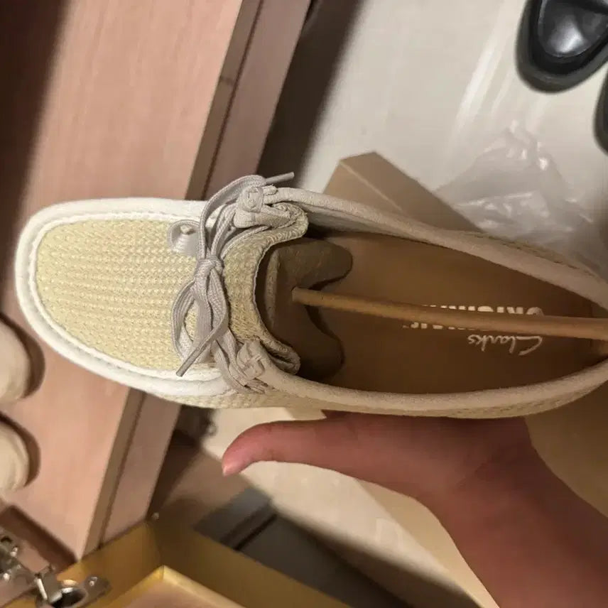 [BUNJANG] 클락스 오프 화이트 메쉬 280size / 클락스 오프 화이트 메쉬 280size