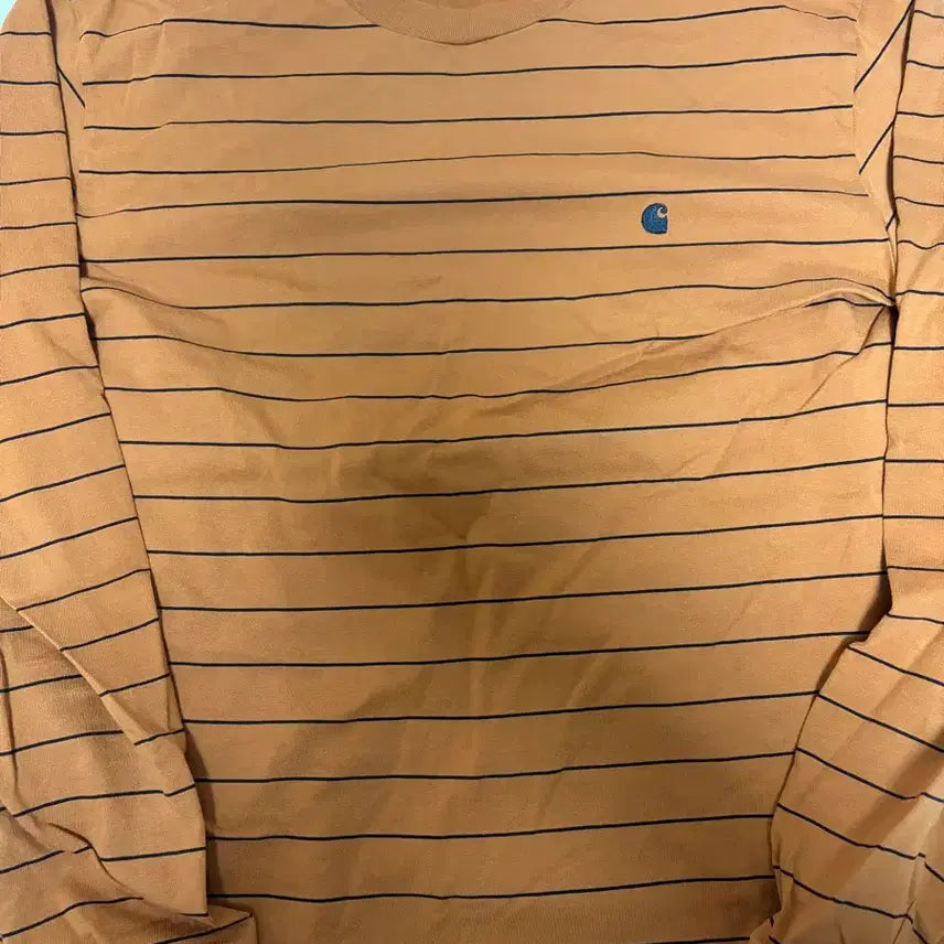 [SOLD OUT] XL) 칼하트 WIP 스트라이프 롱슬리브 티셔츠