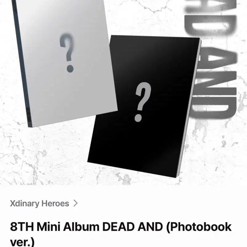 [BUNJANG] XODIAC DEAD AND ALBUM Photobook Ver. (Sealed) / 엑디즈 DEAD AND 앨범 미개봉