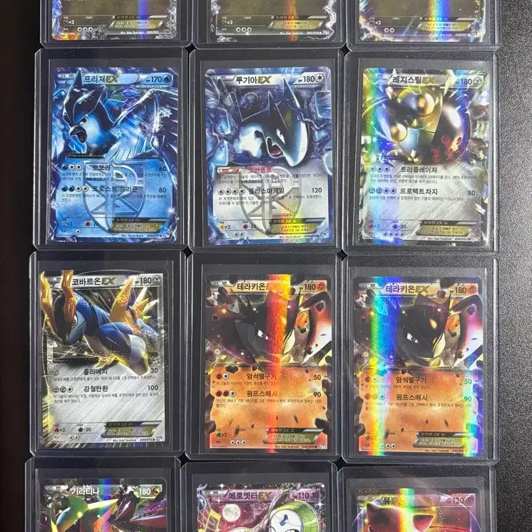 [BUNJANG] 2012~2013 Bw EX 등급용 포켓몬카드 / 2012~2013 Bw EX 등급용 포켓몬카드