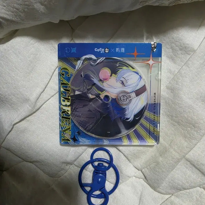 [BUNJANG] Galbrena x Coco Collaboration CD Acrylic Keychain / 명조 갈브레나 coco 콜라보 CD 아크릴 키체인 팝니다