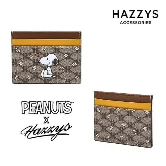 [BUNJANG] Hazzys Snoopy Card Wallet / 헤지스 스누피 카드지갑