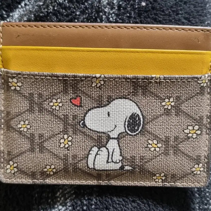[BUNJANG] Hazzys Snoopy Card Wallet / 헤지스 스누피 카드지갑