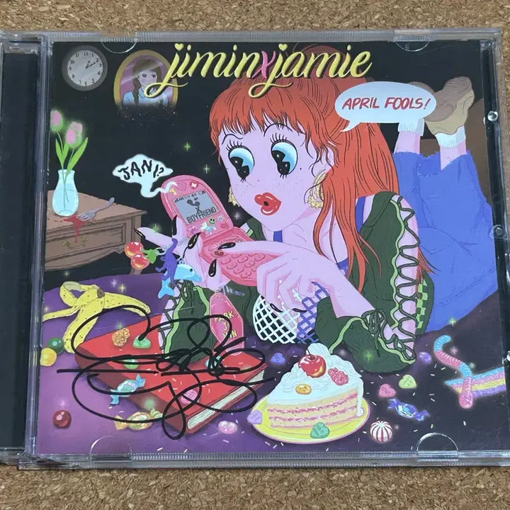 [BUNJANG] JIMINXJAMIE Signed CD / 박지민 &amp; 제이미 15&amp; - jiminxjamie 싸인 cd