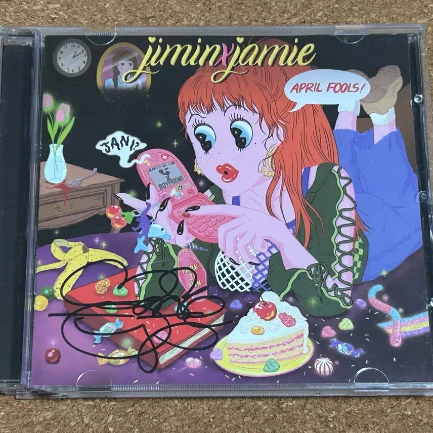[BUNJANG] JIMINXJAMIE Signed CD / 박지민 &amp; 제이미 15&amp; - jiminxjamie 싸인 cd