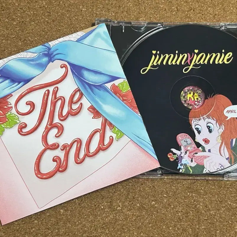 [BUNJANG] JIMINXJAMIE Signed CD / 박지민 &amp; 제이미 15&amp; - jiminxjamie 싸인 cd