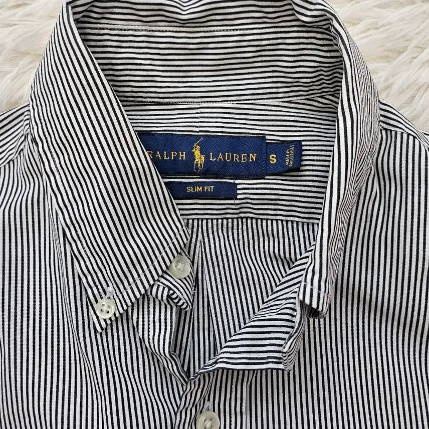 [BUNJANG] Polo Ralph Lauren Striped Shirt / 폴로 랄프로렌 스트라이프 셔츠 남방 S