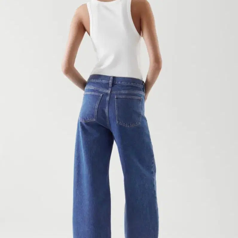 [BUNJANG] COS Relaxed Barrel Leg Jeans - Size 29 - Blue / COS 코스 릴렉스드 배럴 레그 진 SIZE 29