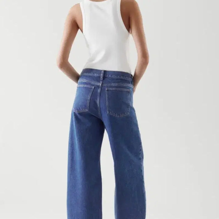 [BUNJANG] COS Relaxed Barrel Leg Jeans - Size 29 - Blue / COS 코스 릴렉스드 배럴 레그 진 SIZE 29