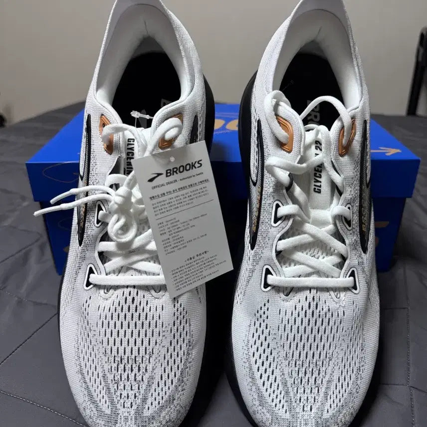 [BUNJANG] Brooks Glycerin 22 White Grey / [새상품] 브룩스 글리세린22 화이트 그레이
