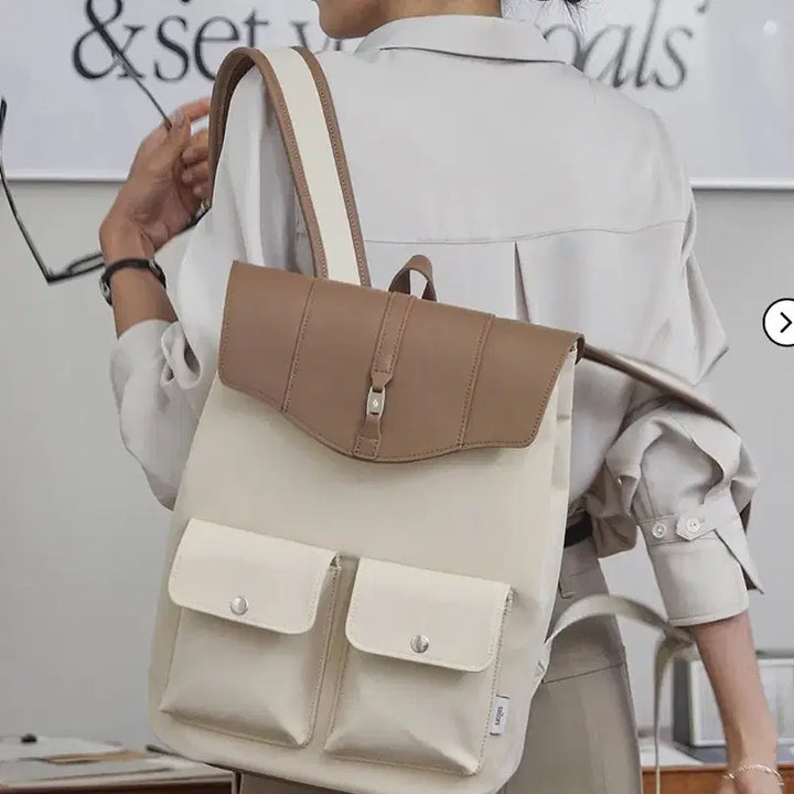 [BUNJANG] Sailors Easy Backpack 17-inch (M) Beige / 세일러즈 이지백팩 (17인치/m) 베이지