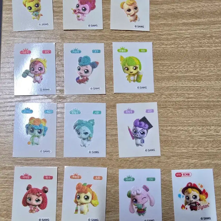 [BUNJANG] Catch! Teenieping Sticker Bundle Set (Season 1, Season 2) / 일괄) 캐치티니핑 띠부씰 시즌1, 시즌2 다수
