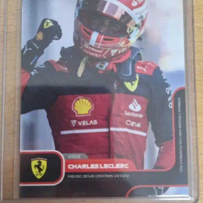 [BUNJANG] F1 Leclerc Tops Now Card / F1 르클레르 탑스나우
