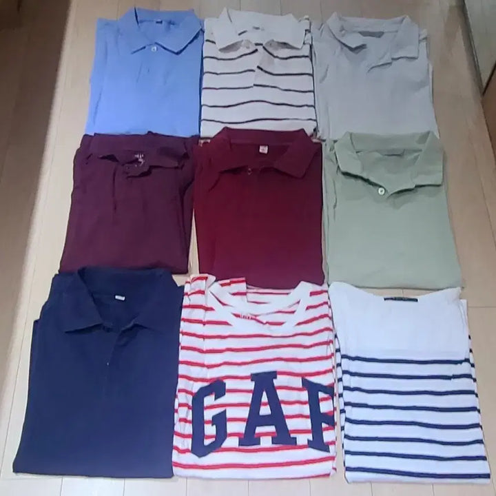 [BUNJANG] Uniqlo, Mind Bridge, ANDEW, GAP, H&amp;M Bundle - 9 Items / 유니클로 마인드브릿지 앤듀 갭 hm 총9장일괄