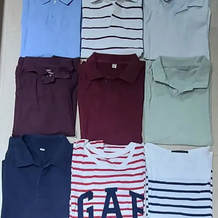 [BUNJANG] Uniqlo, Mind Bridge, ANDEW, GAP, H&amp;M Bundle - 9 Items / 유니클로 마인드브릿지 앤듀 갭 hm 총9장일괄