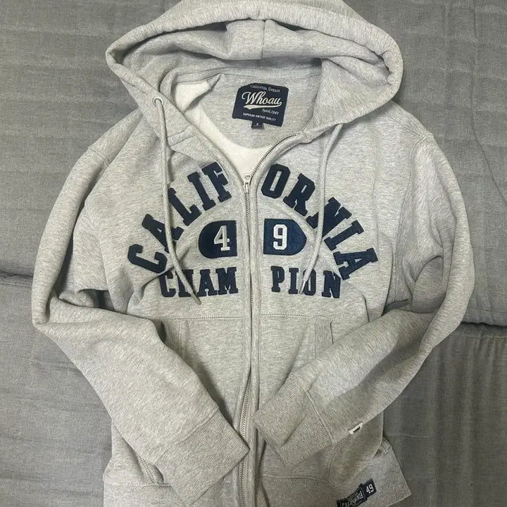 [SOLD OUT] 후아유 그레이 후드집업