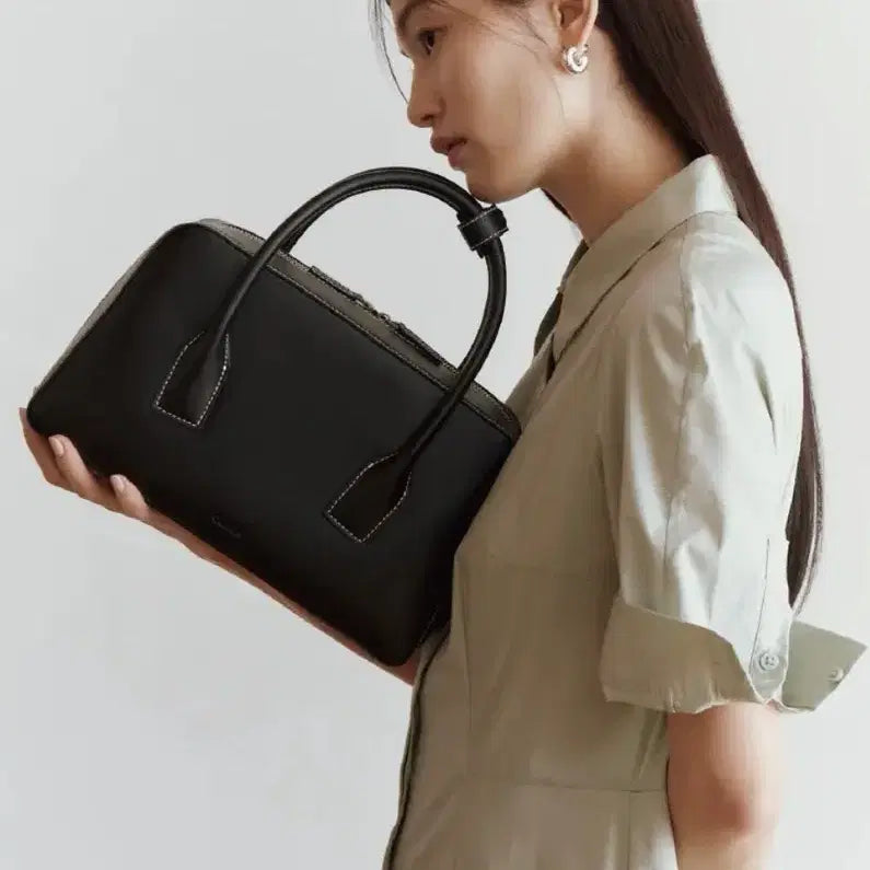 [BUNJANG] Paul New York Pound Bag Tote / 폴뉴아 파운드백 브라운