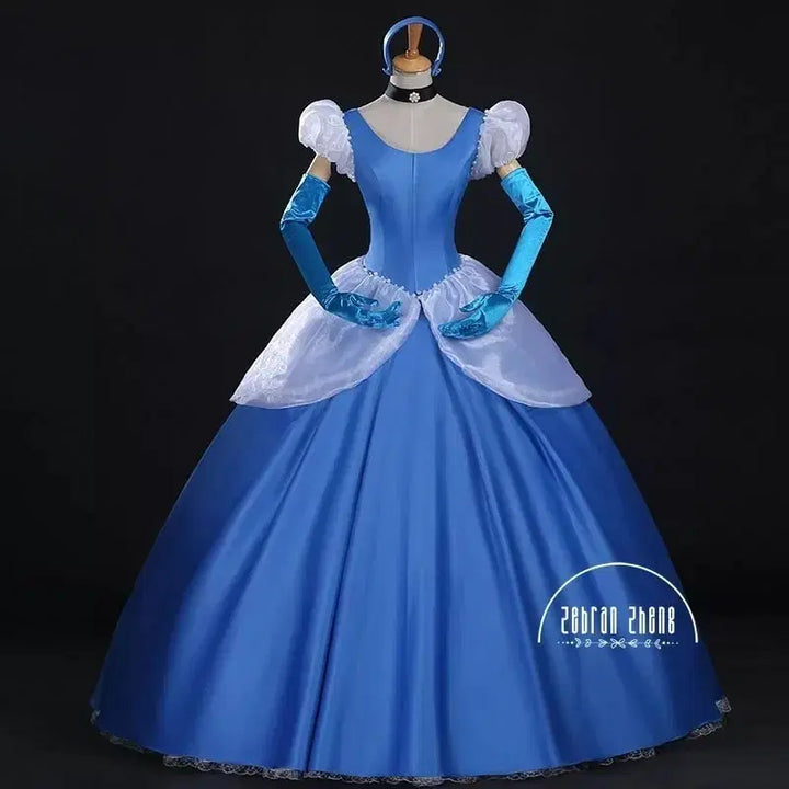 [BUNJANG] Cinderella Dress Cosplay Costume Full Set / 판매)신데렐라 드레스 코스프레 의상 풀세트