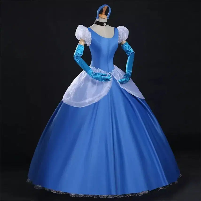 [BUNJANG] Cinderella Dress Cosplay Costume Full Set / 판매)신데렐라 드레스 코스프레 의상 풀세트