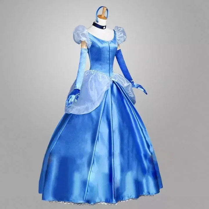 [BUNJANG] Cinderella Dress Cosplay Costume Full Set / 판매)신데렐라 드레스 코스프레 의상 풀세트