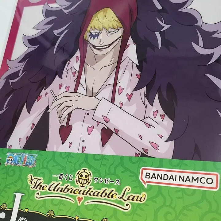 [BUNJANG] One Piece Corazon Clear File and Sticker Set / 원피스 제일복권 J상 코라손 클리어파일, 스티커 판매