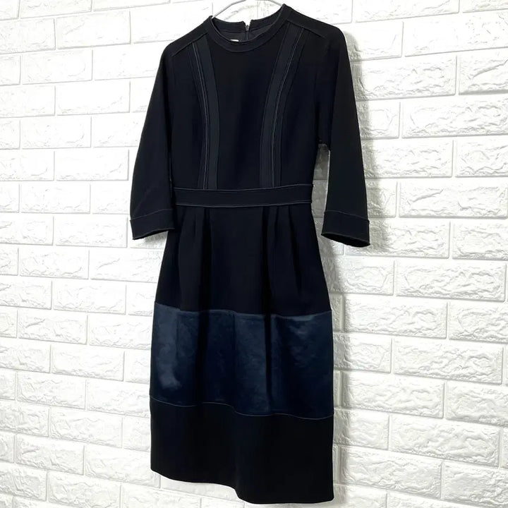 [BUNJANG] MICHAA Wool Blend Slim Dress Black / [55] 미샤 MICHAA 울 혼방 슬림 원피스 블랙