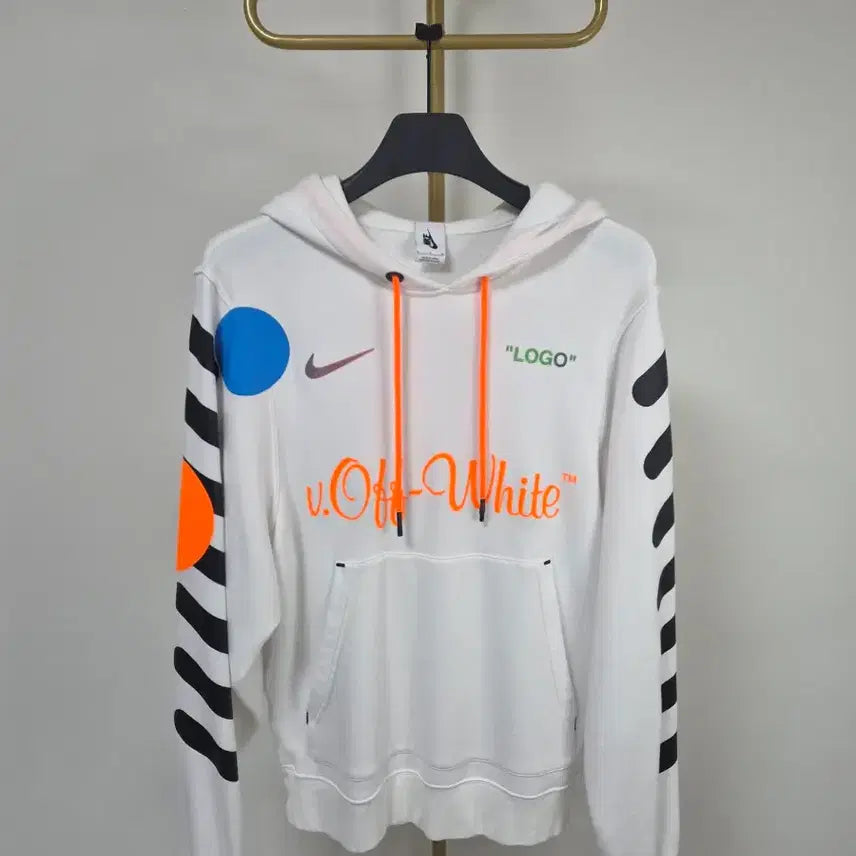 [BUNJANG] Nike x Off-White Hoodie White / [s] 나이키 x 오프화이트  후드티 화이트