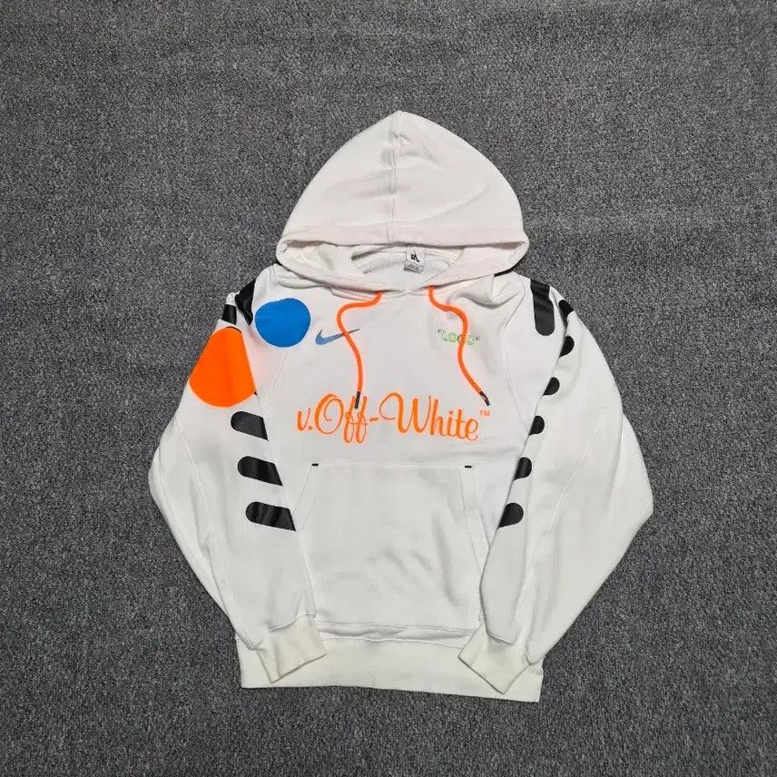 [BUNJANG] Nike x Off-White Hoodie White / [s] 나이키 x 오프화이트  후드티 화이트