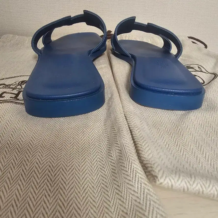 [BUNJANG] Hermes Oran Navy Slippers / 에르메스 오란 슬리퍼 네이비 36사이즈 판매합니다.