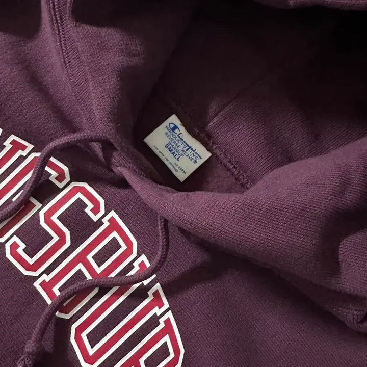 [BUNJANG] Champion Reverse Weave Dark Purple Hoodie / 챔피온 리버스위브 블루택 후드 다크퍼플