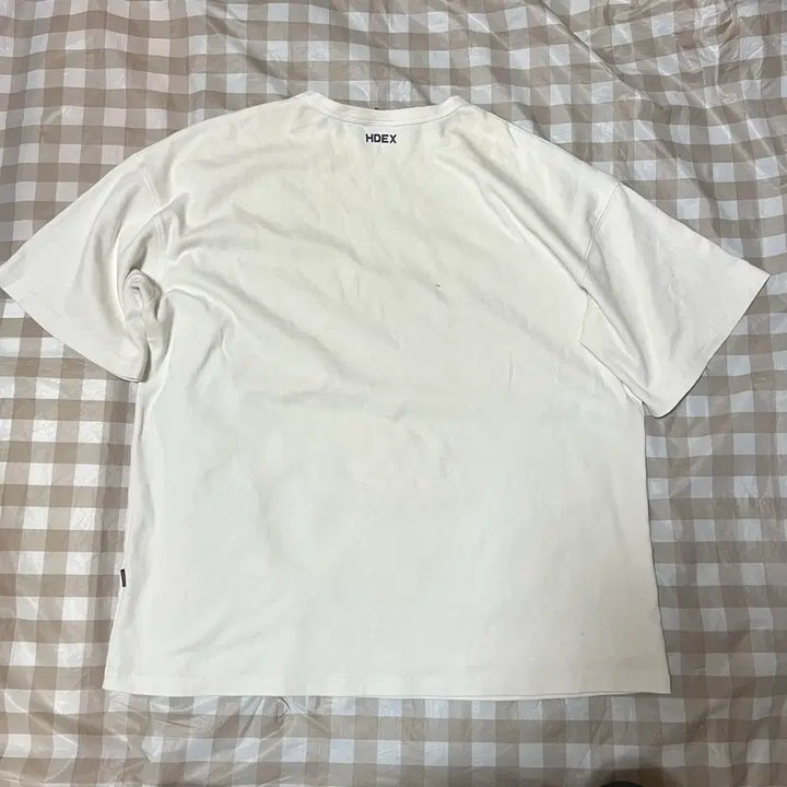 [BUNJANG] Hadex Athletic Half-Sleeve T-Shirt White M / 하덱스 애슬레틱 반팔 M 에이치덱스 반팔티 화이트 95