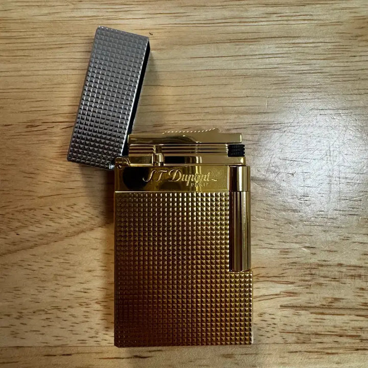 [BUNJANG] Dupont Style Lighter Gold &amp; Silver / 듀퐁 스타일 라이터 골드 &amp; 실버 (상태 최상)