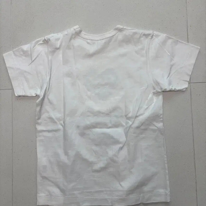 [SOLD OUT] 플레이 꼼데가르송 폴카 닷 더블 하트 티셔츠 화이트