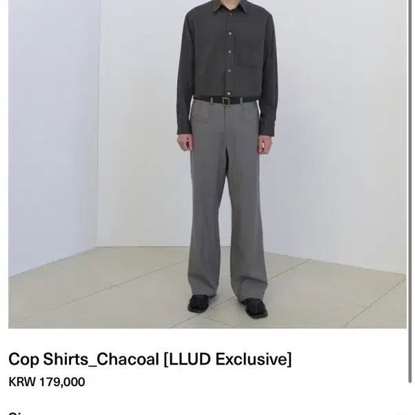 [BUNJANG] I.L. Cop Shirt 48 / 아이엘 콥셔츠 48