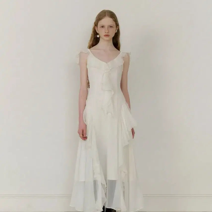 [BUNJANG] Cincidence Romantic Long Dress / 신스덴 로맨티크 롱원피스