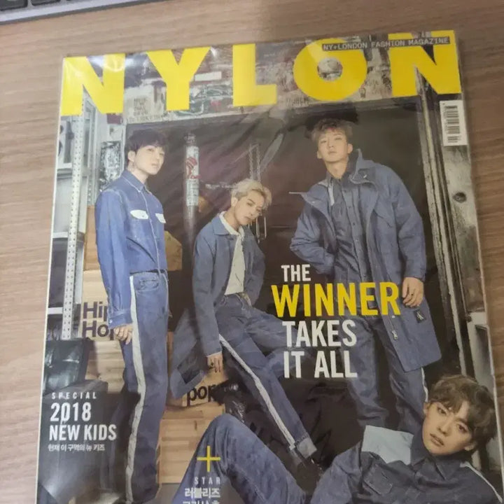 [BUNJANG] Winner Nylon Magazine February 2018 Issue / 위너 나일론잡지 팝니다