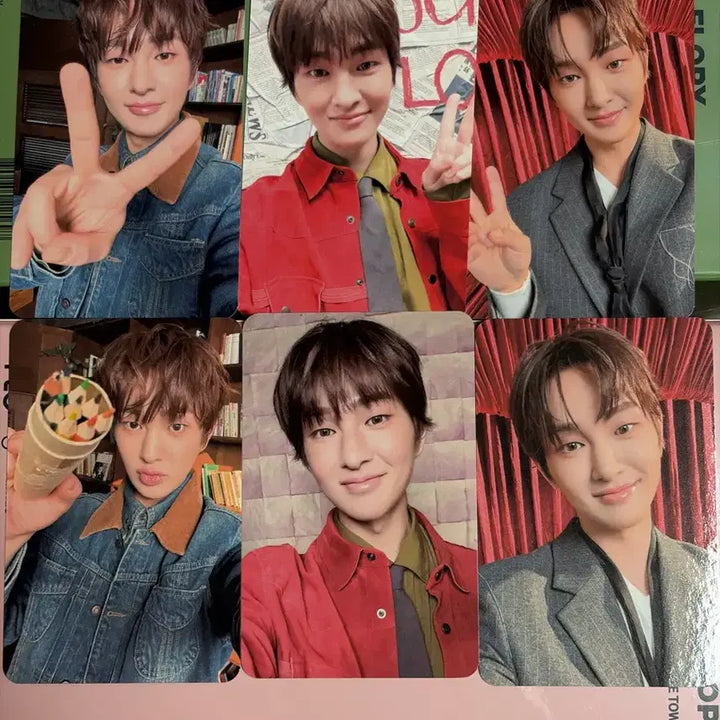 [BUNJANG] Onew (SHINee) The Tough Love Album Book Version Photocard Set / 온유 터프러브 앨범 book 북버전 포카 세트(6장)