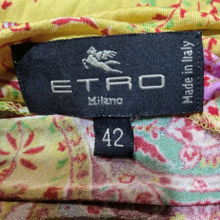 [BUNJANG] ETRO Paisley Long Sleeve Blouse / 에트로(ETRO)페이즐리 롱슬리브 블라우스
