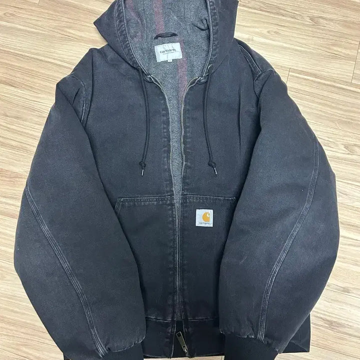 [BUNJANG] Carhartt WIP Maitland Denim OG Active Jacket Black L / 칼하트 WIP 메이틀랜드 데님 OG 액티브 자켓 블랙 L