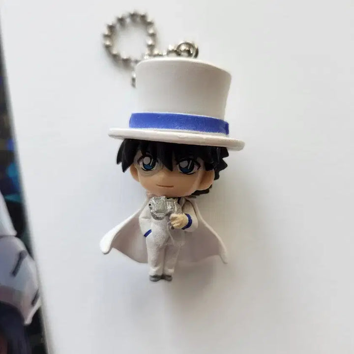 [BUNJANG] Conan Bundle Set (Kaito Kid) Card + Keyring + Stamp / 코난 굿즈 일괄 정리 (괴도키드 포함 카드 대량 + 키링 + 스탬프)