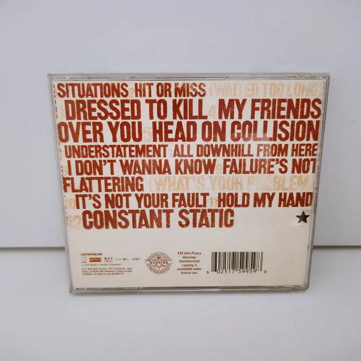 [BUNJANG] New Found Glory Hit Or Miss CD / (세일)[고전완구] 미국 펑크 밴드 New Found Glory 앨범